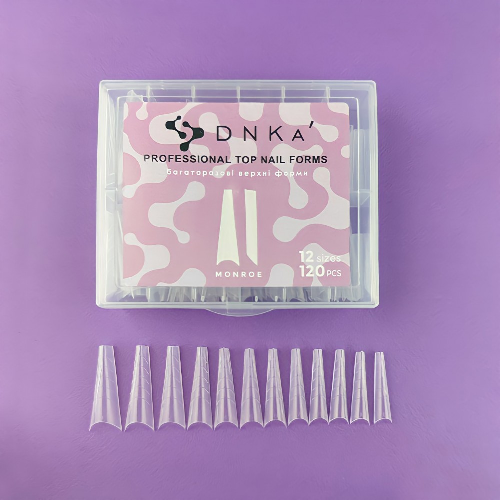 DNKa Reusable Upper Nail Forms Monroe 120pcs