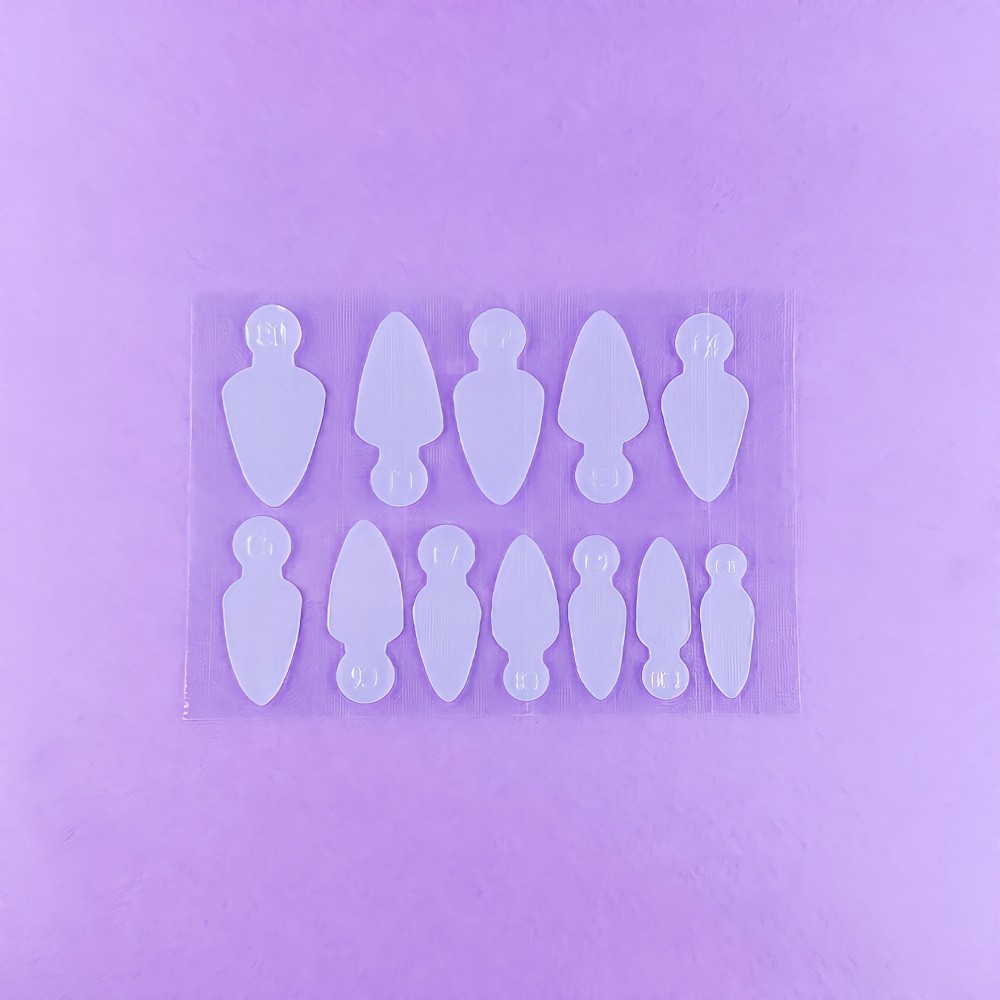 DNKa Reusable Upper Nail French Tip Guides (Molds) #0002 36pcs