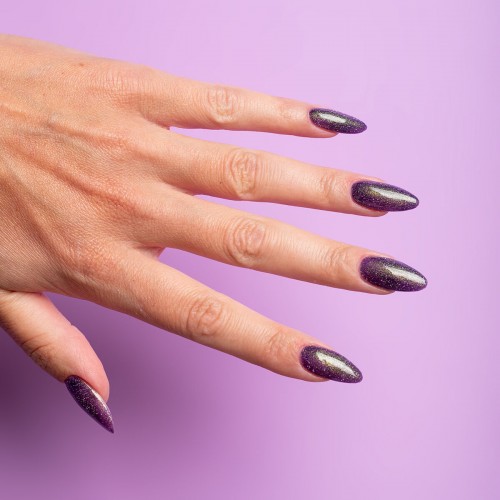 Semilac Ημιμόνιμο Βερνίκι Νυχιών 825 UV Gel Polish Cyber Violet 7 ml
