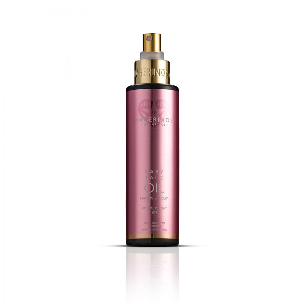 Avgerinos Cosmetics Baby Talc Body Oil 150ml Avgerinos Cosmetics Baby Talc Body Oil 150ml