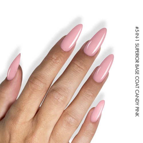 Gel It Up 5In1  Superior Base Coat Candy Pink, 15ml