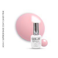 Gel It Up 5In1  Superior Base Coat Candy Pink, 15ml