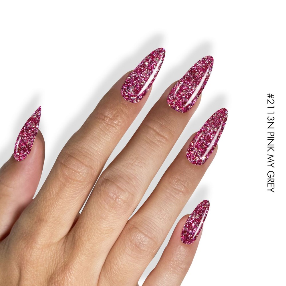 Gel It Up Ημιμόνιμο Βερνίκι Νυχιών 2113N Pink my Grey ,10ml