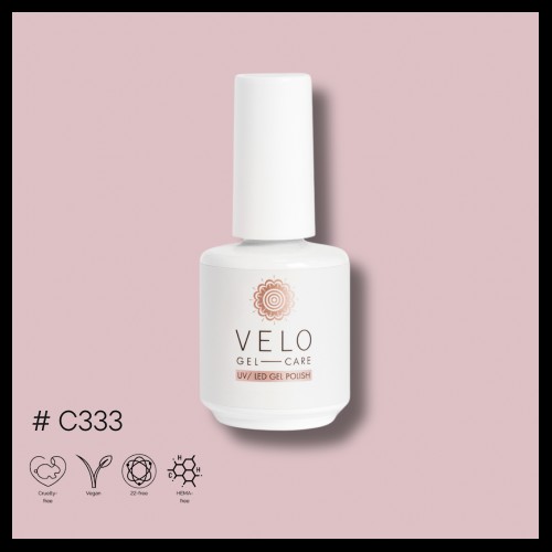 Velo Rubber Base Cover Pink C333 Hema Free 13ml