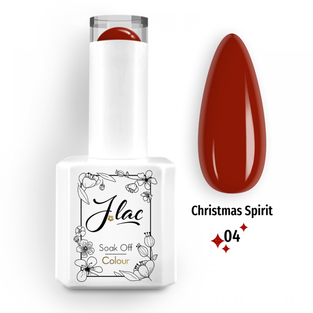 Jlac Ημιμόνιμο Βερνίκι Νυχιών  Christmas Spirit 04, 15ml