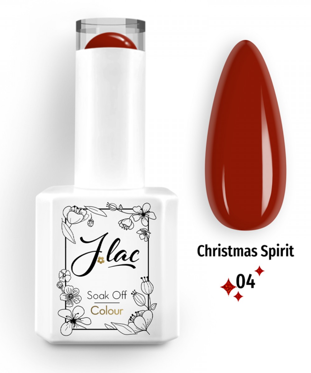 Jlac Ημιμόνιμο Βερνίκι Νυχιών  Christmas Spirit 04, 15ml