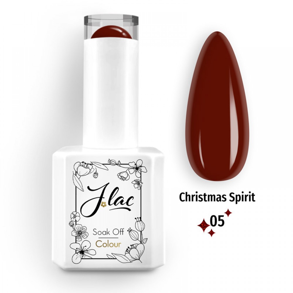 Jlac Ημιμόνιμο Βερνίκι Νυχιών  Christmas Spirit 05, 15ml