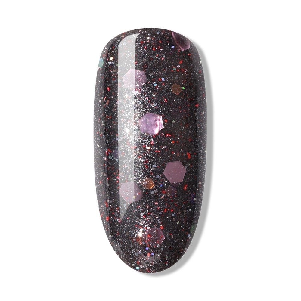 Bluesky Ημιμόνιμο Βερνίκι Νυχιών XMAS2401 Midnight Plum 15ml