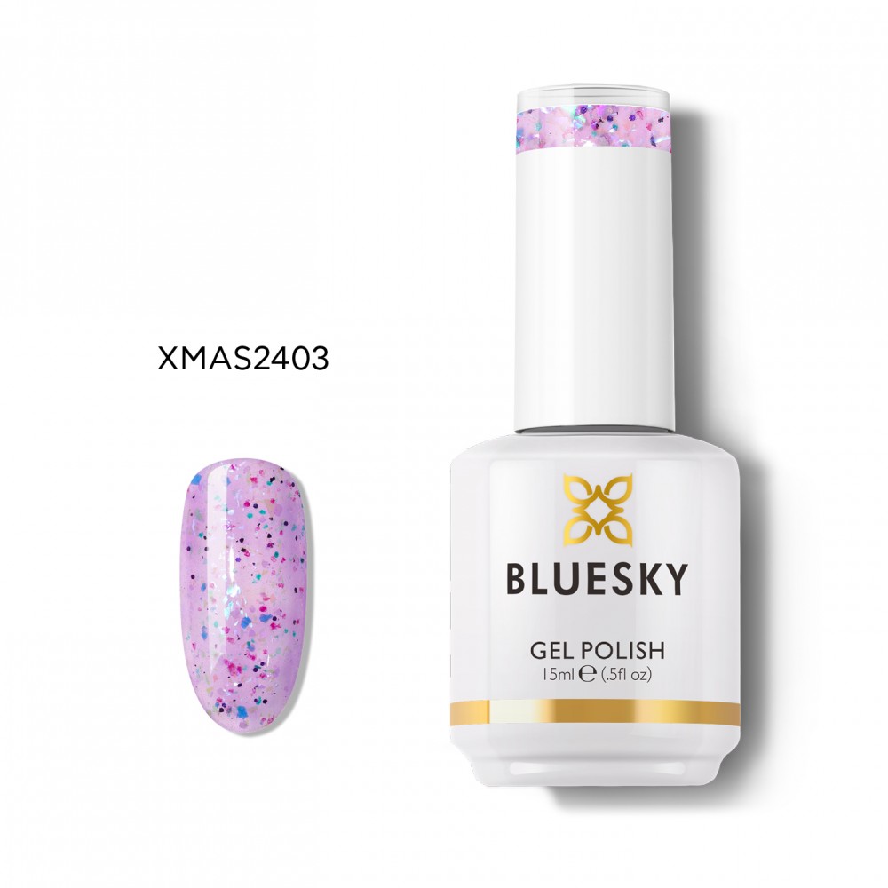 Bluesky Ημιμόνιμο Βερνίκι Νυχιών XMAS2403 Icy Purple 15ml Bluesky Ημιμόνιμο Βερνίκι Νυχιών XMAS2403 Icy Purple 15ml
