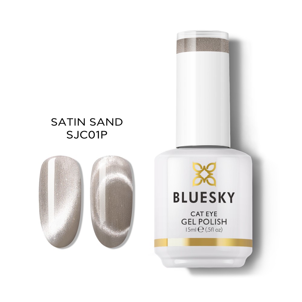 Bluesky Ημιμόνιμο Βερνίκι Νυχιών Satin Cat Eye SJC01 Satin Sand ,15ml Bluesky Ημιμόνιμο Βερνίκι Νυχιών Satin Cat Eye SJC01 Satin Sand ,15ml