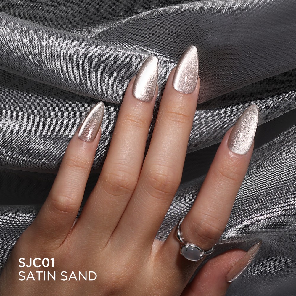 Bluesky Ημιμόνιμο Βερνίκι Νυχιών Satin Cat Eye SJC01 Satin Sand ,15ml Bluesky Ημιμόνιμο Βερνίκι Νυχιών Satin Cat Eye SJC01 Satin Sand ,15ml