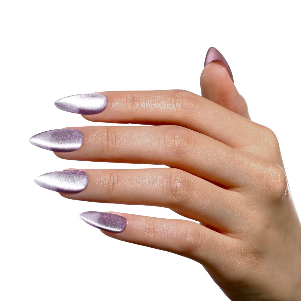 Bluesky Ημιμόνιμο Βερνίκι Νυχιών Satin Cat Eye SJC06 Violet Viel  ,15ml