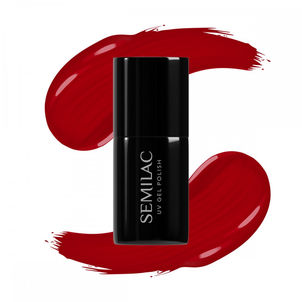 Semilac Ημιμόνιμο Βερνίκι Νυχιών 608 UV Gel Polish Soft Red 7 ml *