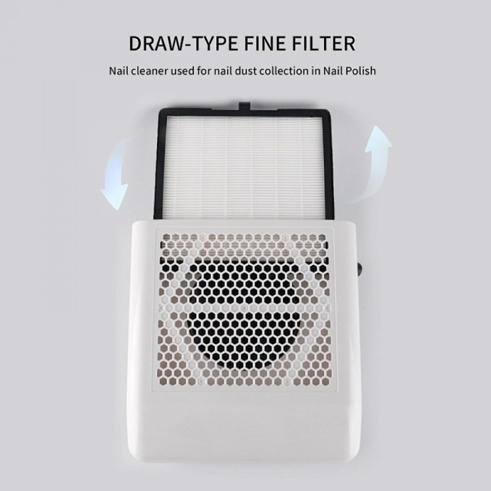 Απορροφητήρας Σκόνης Νυχιών Λευκός 80W ΒΜ-858-9 Απορροφητήρας Σκόνης Νυχιών Λευκός 80W ΒΜ-858-9