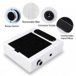 Απορροφητήρας Σκόνης Νυχιών Λευκός 80W BQ858-1
