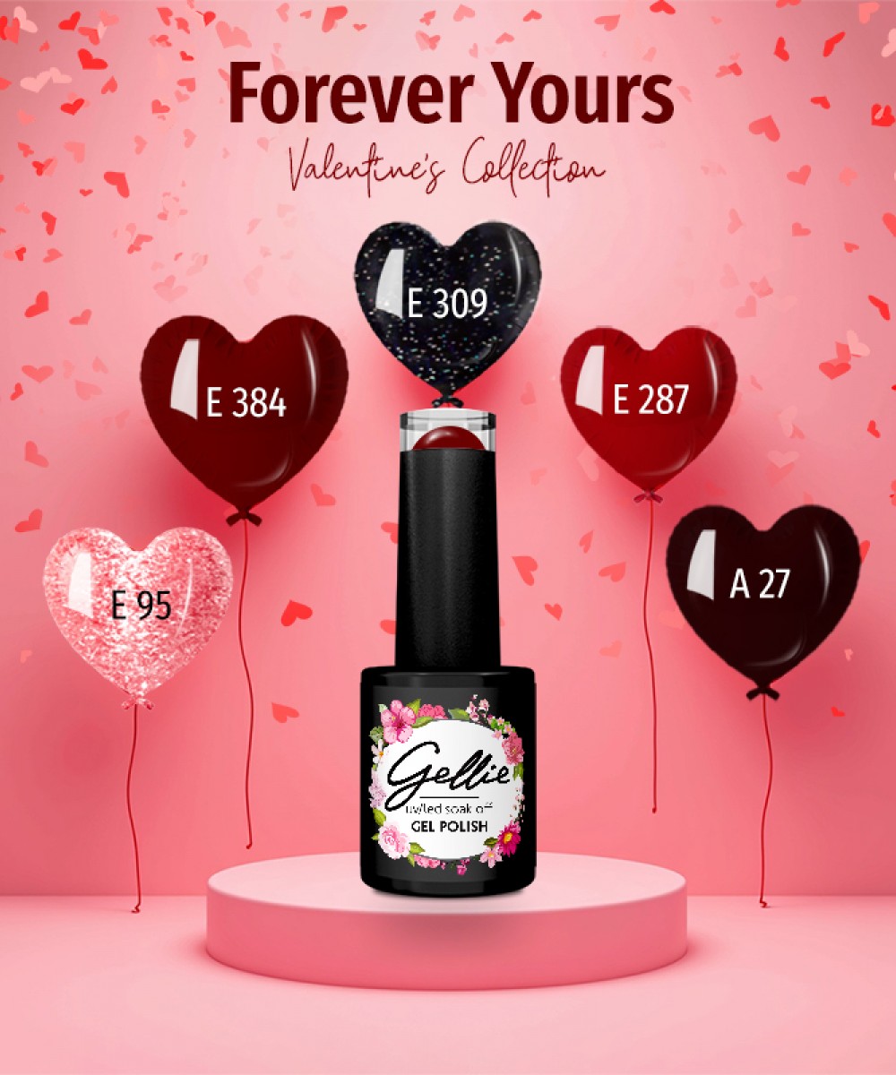 Gellie Σετ Ημιμόνιμα Βερνίκια Forever Yours