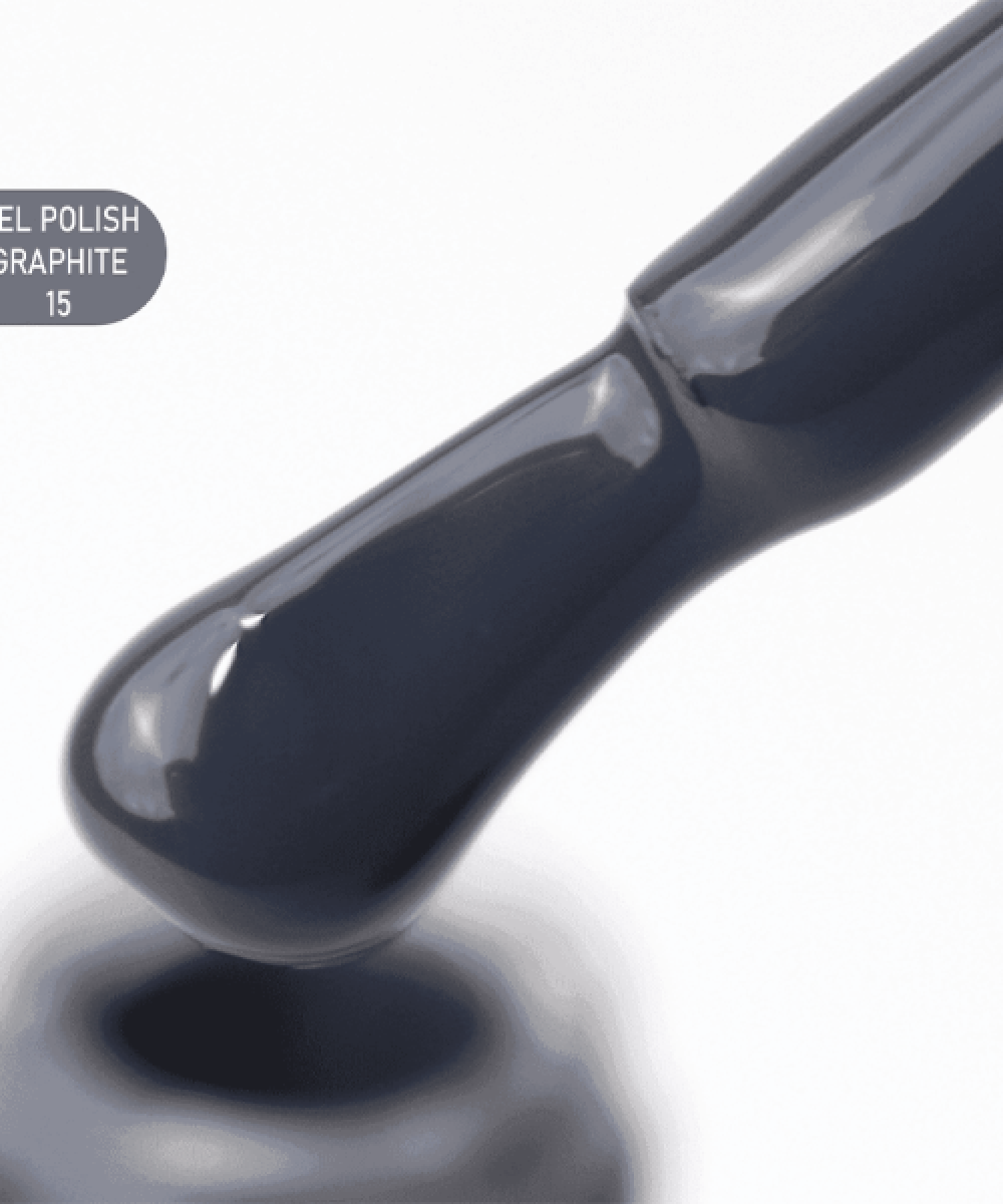 Alezori Ημιμόνιμο Βερνίκι Νυχιών Gel Polish Graphite 15, 15ml