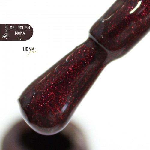 Alezori Ημιμόνιμο Βερνίκι Gel Polish Moka 15 Hema Free 15ml