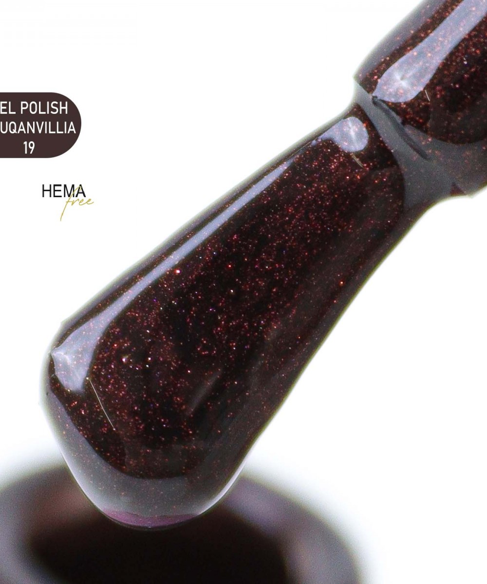 Alezori Ημιμόνιμο Βερνίκι Gel Polish Bouqanvilia 19 Hema Free 15ml