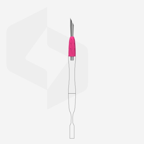 St Staleks Pro Uniq Combo Beveled Pusher  WPPQ-12