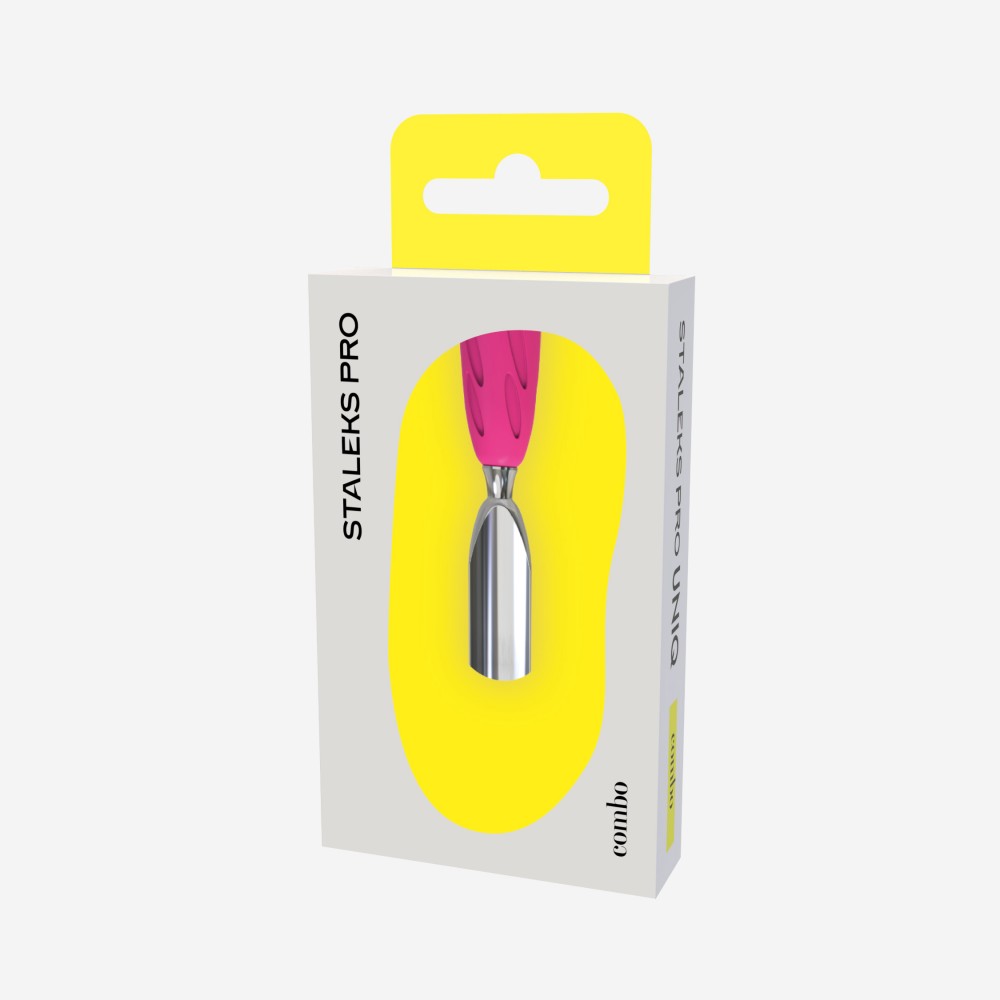 St Staleks Pro Uniq Combo Rounded Narrow Pusher WPPQ-16 St Staleks Pro Uniq Combo Rounded Narrow Pusher WPPQ-16