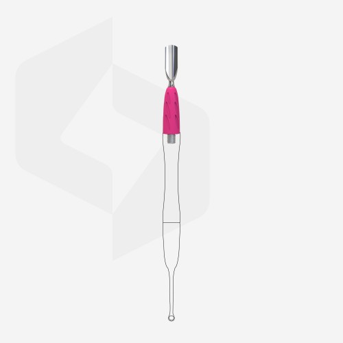 St Staleks Pro Uniq Combo Rounded Narrow Pusher WPPQ-16