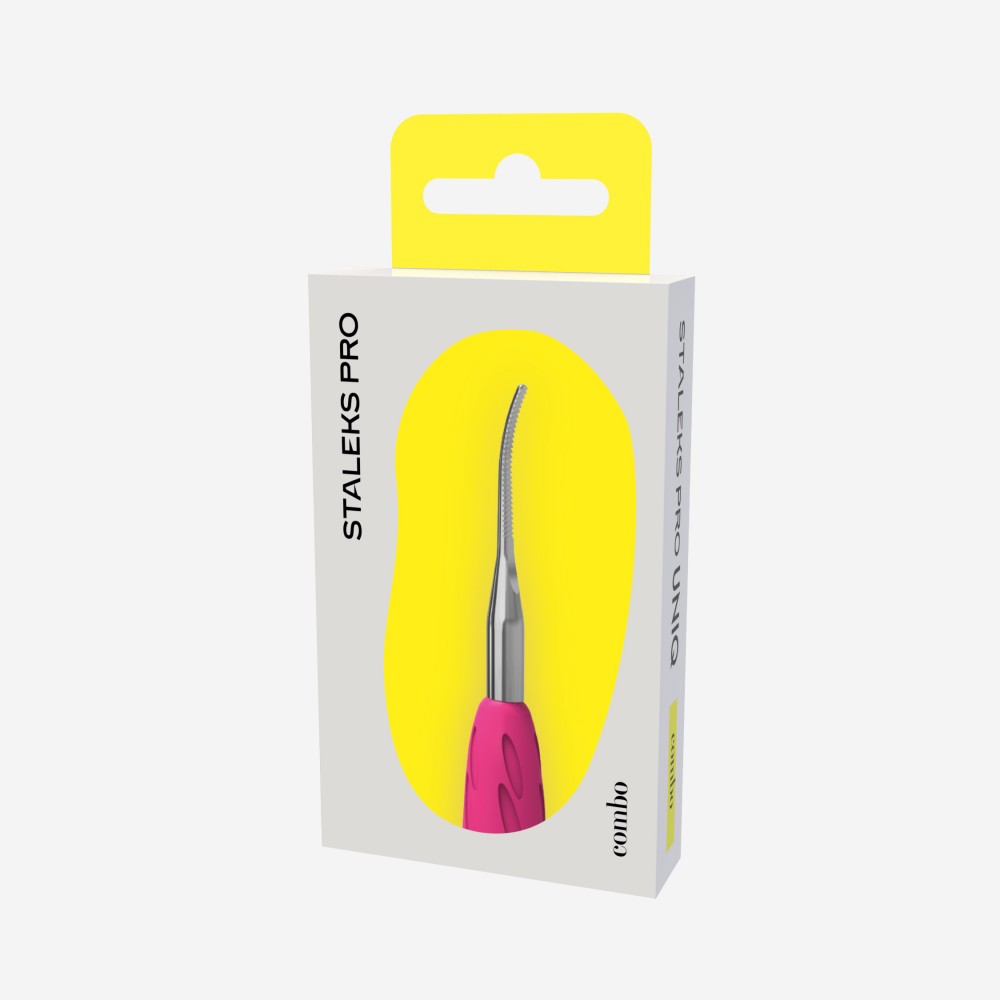 St Staleks Pro Uniq Combo Narrow Toenail File With A Bent End WPPQ-35