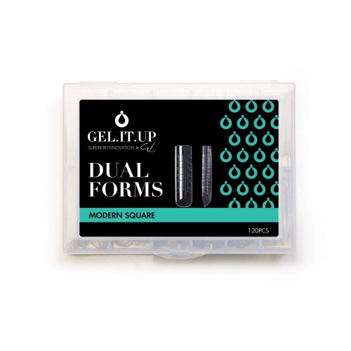 Gel It Up Dual Forms Modern Square 120Τμχ