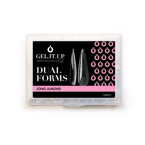Gel It Up Dual Forms Long Almond 120Τμχ