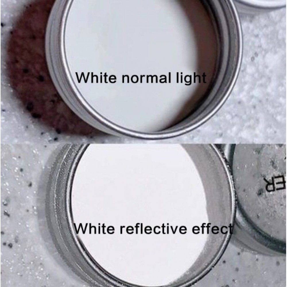 Disco Reflective Woolen Powder White 2g Disco Reflective Woolen Powder White 2g