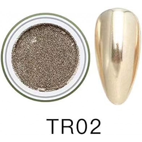 Σκόνη Νυχιών Mirror Titanium  TR02 18g