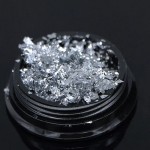 Foils Decoration Flakes Silver Foils Decoration Flakes Silver