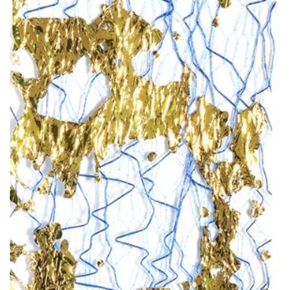 Foils Mesh (Πλέγμα) #7 Blue & Gold