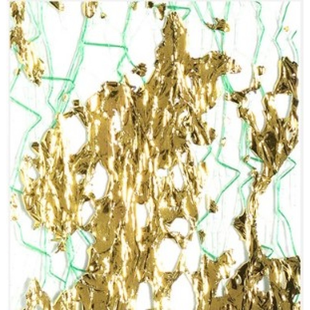 Foils Mesh (Πλέγμα) #8 Green & Gold