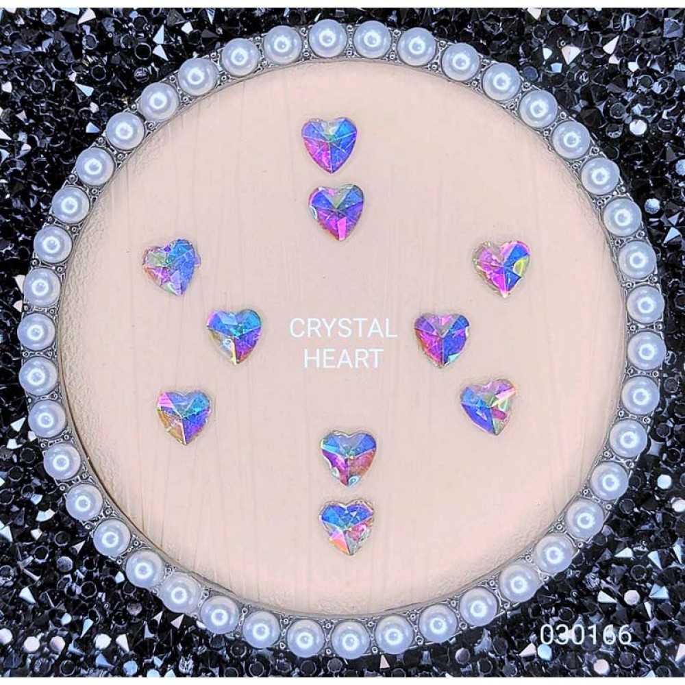 J.K  Διακοσμητικά Νυχιών Crystals Heart