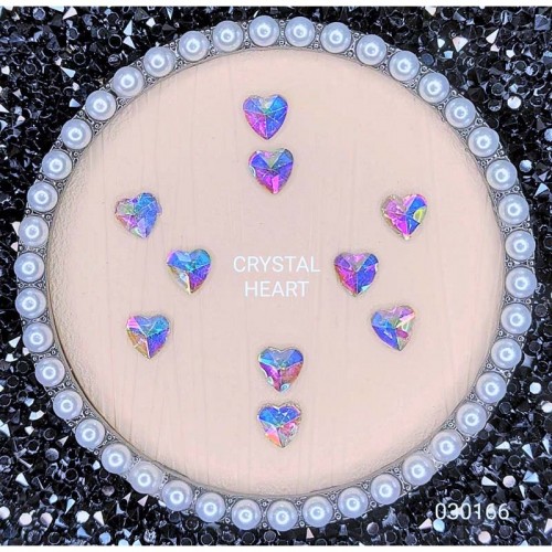 J.K  Διακοσμητικά Νυχιών Crystals Heart