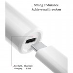 Λάμπα Πολυμερισμού 2 in 1 Silicone Head LCD 3W Λευκό Λάμπα Πολυμερισμού 2 in 1 Silicone Head LCD 3W Λευκό