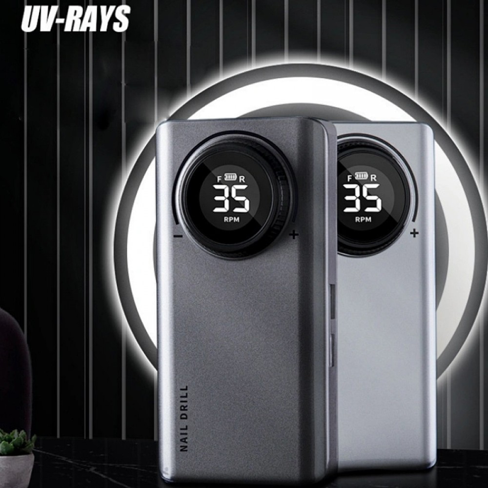 Τροχός Μανικιούρ Πεντικιούρ UV-201 30W Γκρι Τροχός Μανικιούρ Πεντικιούρ UV-201 30W Γκρι