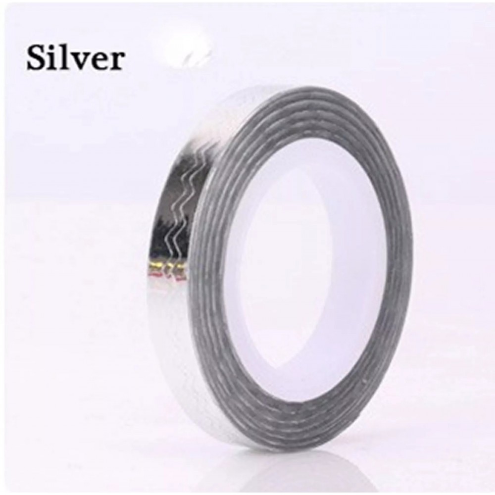 Nm Ταινία Διακόσμησης Silver (Zig Zag) *