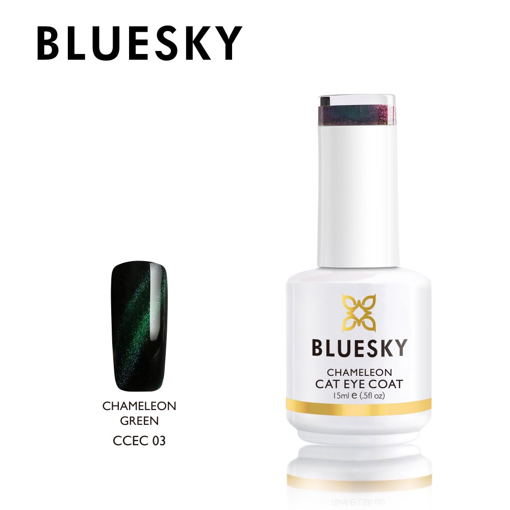 Bluesky Ημιμόνιμο Βερνίκι Νυχιών Chameleon Green CCEC03P ,15ml