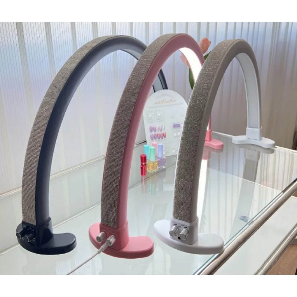 Επιτραπέζιο Φωτιστικό Led Half Moon With Strass 750mm Επιτραπέζιο Φωτιστικό Led Half Moon With Strass 750mm