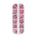 Διακοσμητικά Νυχιών Resin Rinestone Pink Διακοσμητικά Νυχιών Resin Rinestone Pink