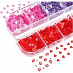 Διακοσμητικά Νυχιών Καρδιές Box Sequins A 28g Διακοσμητικά Νυχιών Καρδιές Box Sequins A 28g