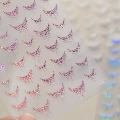 JK Αυτοκόλλητα Νυχιών  TO 4780 Laser Pink