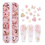 Διακοσμητικά Νυχιών Butterfly Love Flower Rabbit Διακοσμητικά Νυχιών Butterfly Love Flower Rabbit