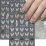 Αυτοκόλλητα Νυχιών Fairy Butterfly LB-W040