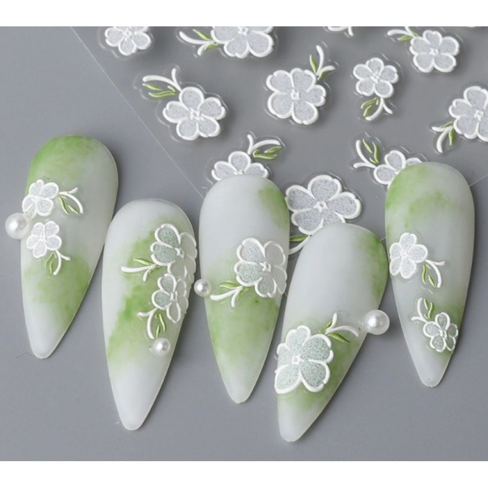 Αυτοκόλλητα Νυχιών Lace Flower​​​​​​​ MO28