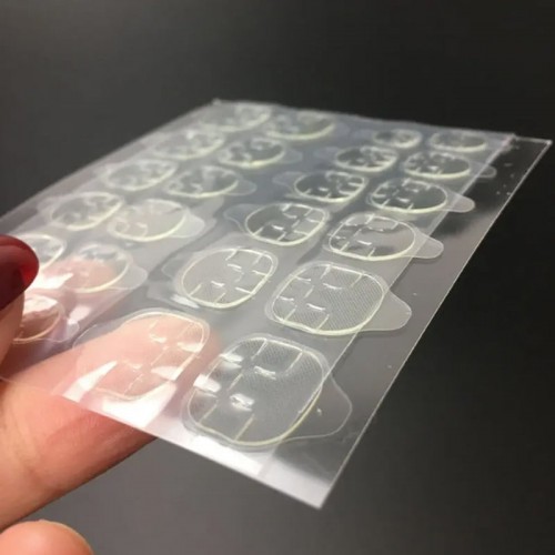 Αυτοκόλλητα Φύλλα Διπλής Όψης Για Tips Νυχιών Jelly Sticker 24pcs