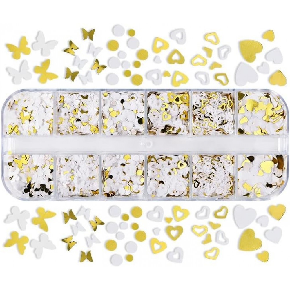 Διακοσμητικά Νυχιών Box Sequins E