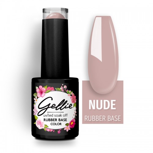 Gellie Rubber Base Color Nude ,10ml *